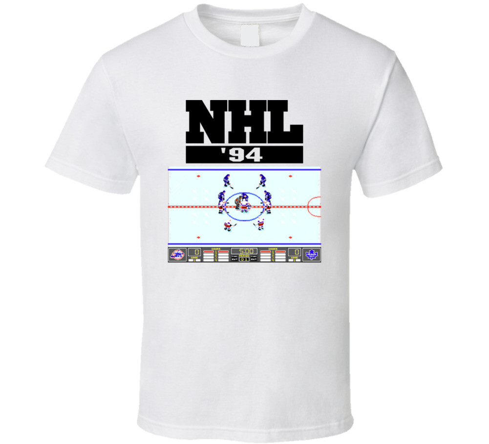 Nhl 94 Video Game Classic Retro Sports T Shirt gallery