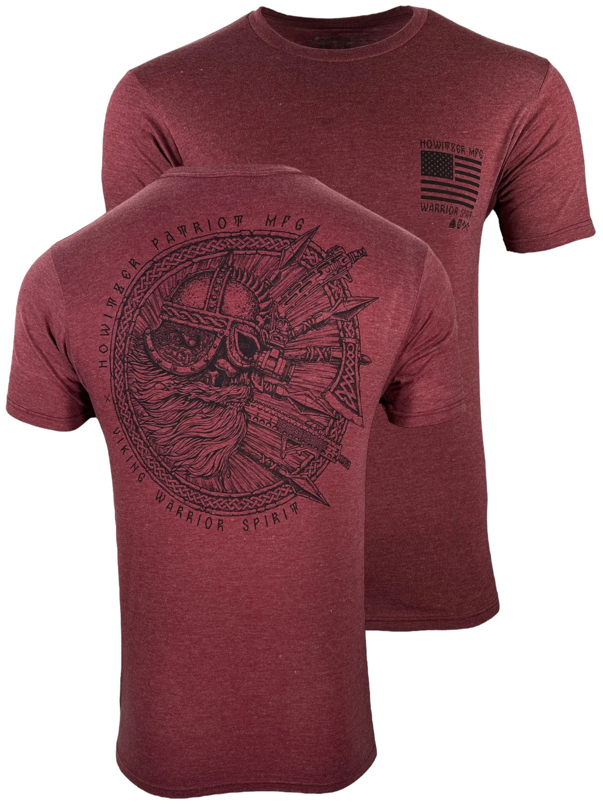 Howitzer Style Men's T-Shirt Howitzer Viking Military Grunt MFG gallery