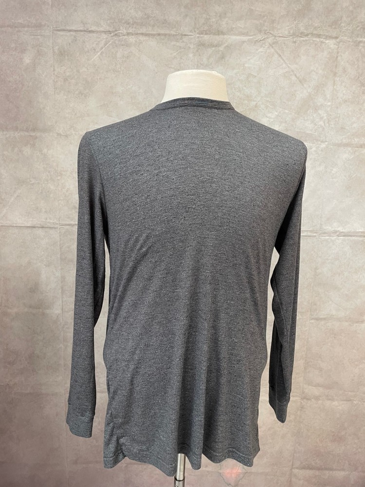 32 Degrees Heat Men’s Long Sleeve Crew Neck Shirt Gray Size L
