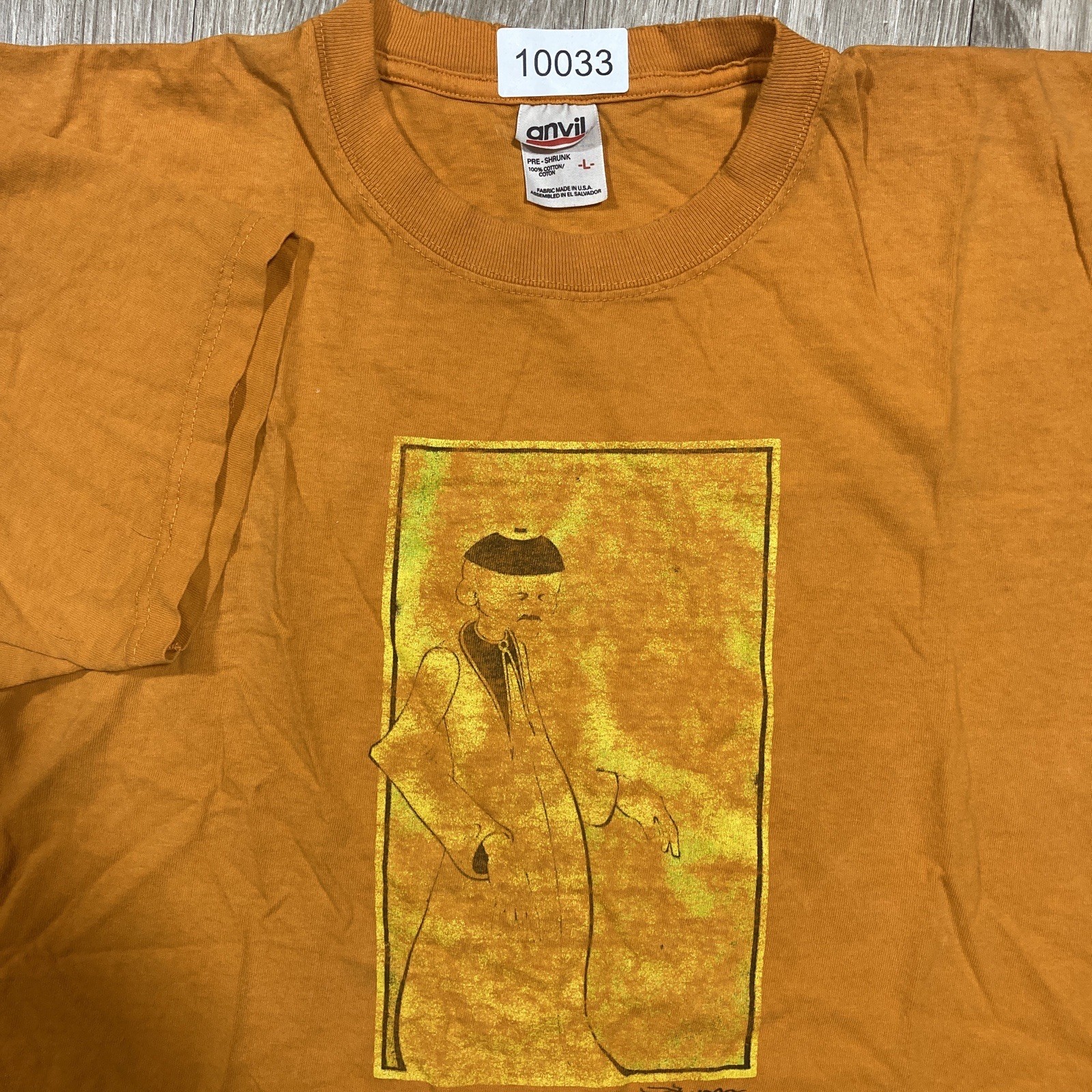 Chinese Painting Shirt L Vintage 90s 00s Y2k China Culture Traditional Tee gallery