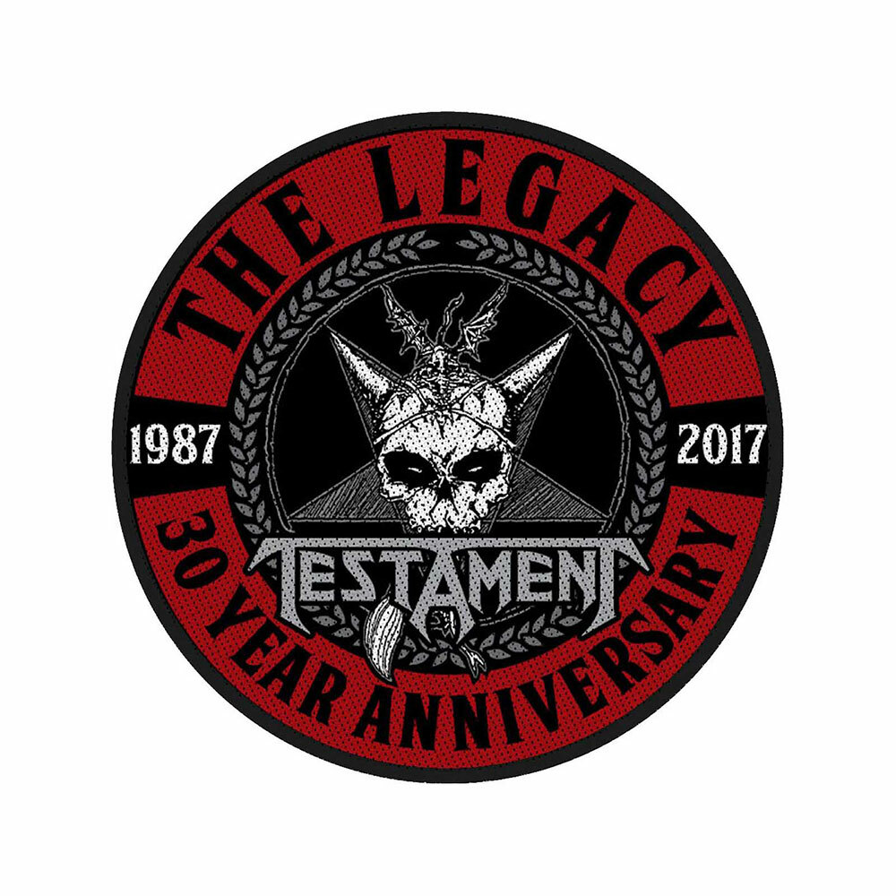 Testament sew on patch – Official licensed merchandise – Free postage