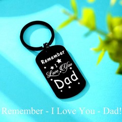 Father’s Day Keychain Gift for Dad Birthday Christmas Day Holiday