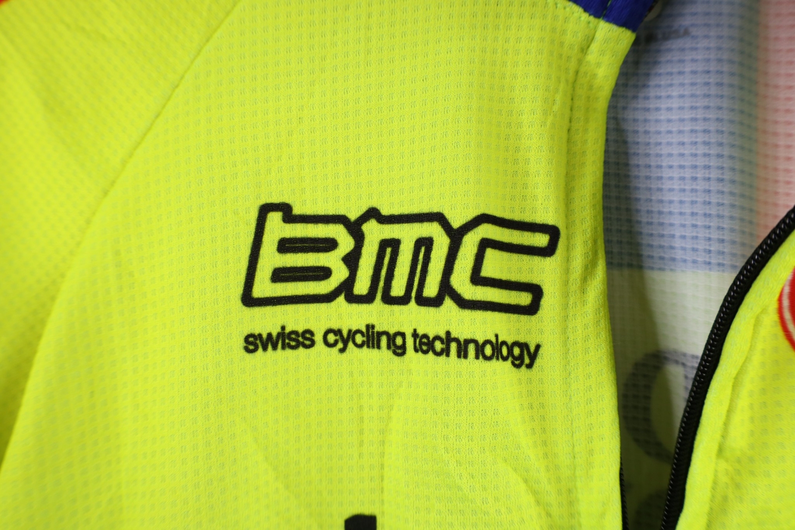 New Castelli Mens M Spell Out BMC Old School Industries Full Zip Cycling Jersey gallery