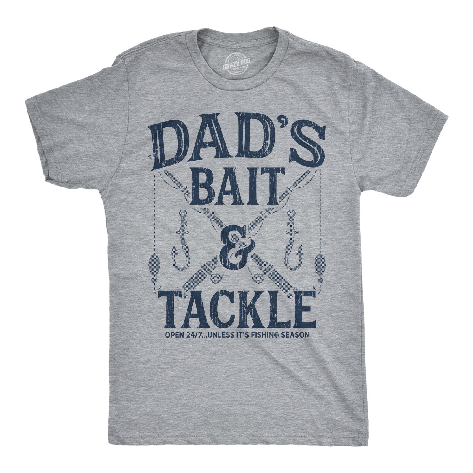Mens Funny T Shirts Dads Bait and Tackle Sarcastic Fathers Day Graphic Novelty gallery