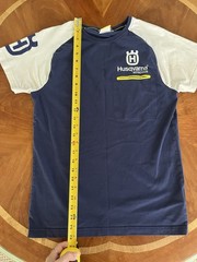 Husqvarna Motorcycles Performance Shirt Small Team Blue Yellow White