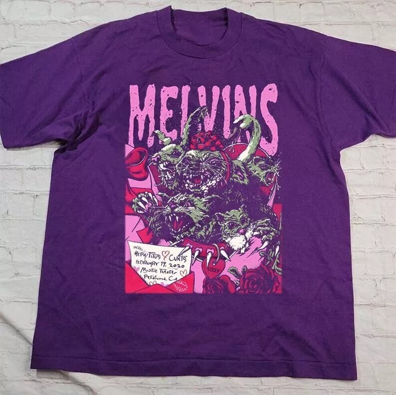 Melvins T-Shirt New Rare Unisex All size S-345XL Gift For Fans HRL58 gallery