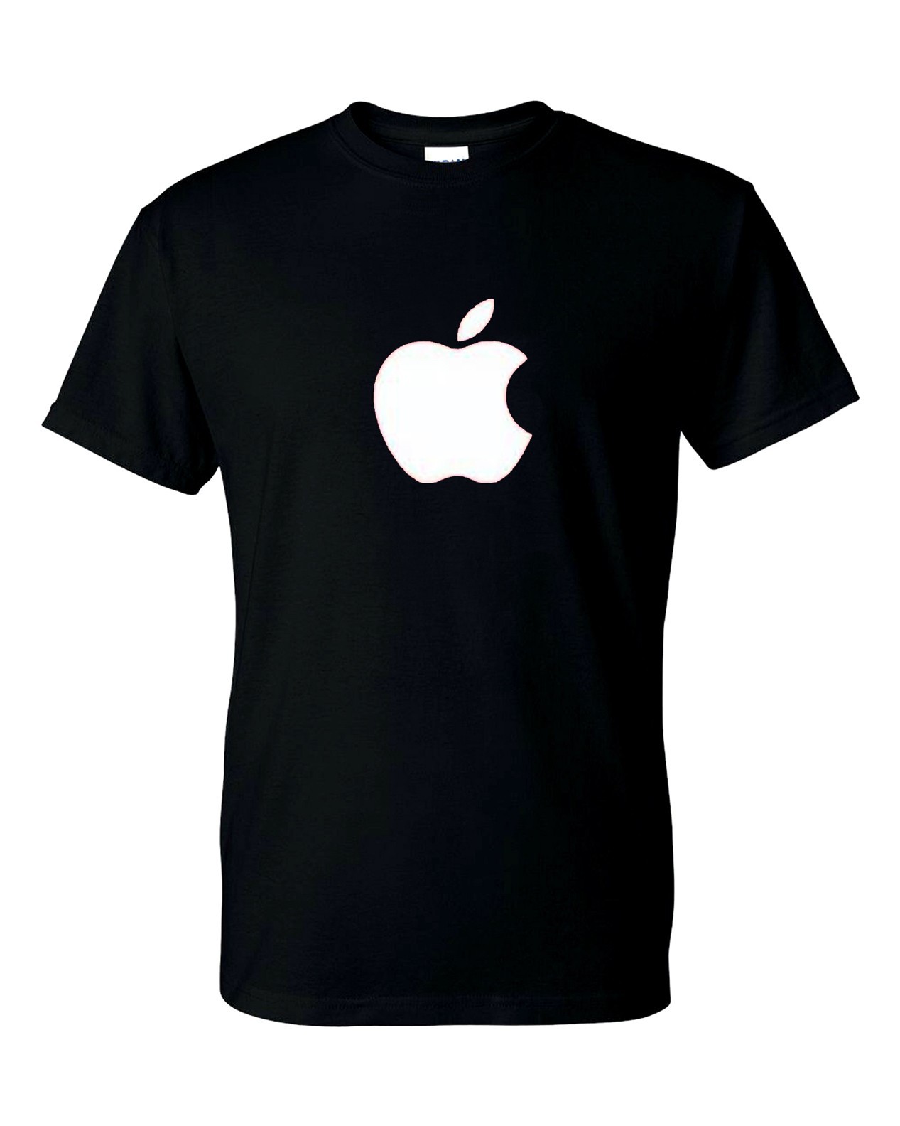 Apple Logo T-Shirt Unisex Cotton Crew Neck | 9 Colors S-XL Casual Tee gallery