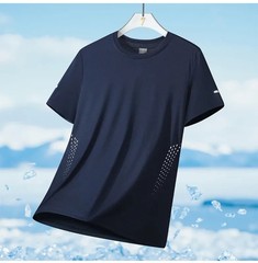 Men’s Running Quick Drying T-shirts Breathable Hiking Fishing Tees