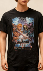 Masters of The Universe He-Man Sword Power Classic Vtg Graphic design T-Shirt NW
