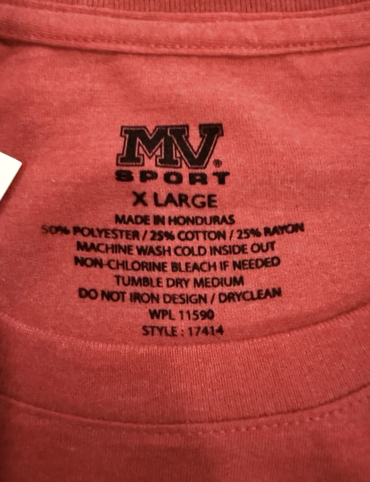 USMC “United States Marines 1775” Red T-Shirt - Size XL - by MV Sport - NWT! gallery