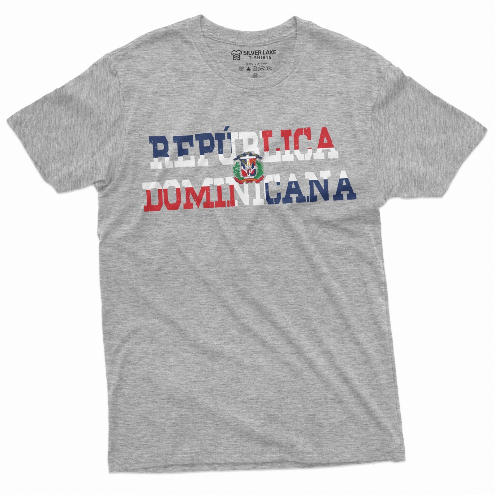RepÃºblica Dominicana T-shirt Dominican Republic Flag Coat of Arms Patriotic Tee gallery