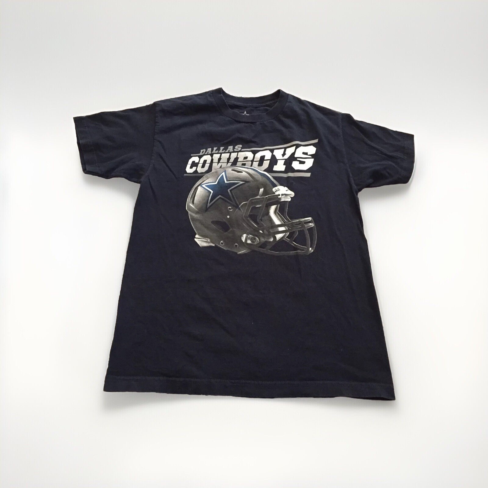 NFL Football DALLAS COWBOYS Authentic Navy Blue T-shirt Men’s Size Medium Used