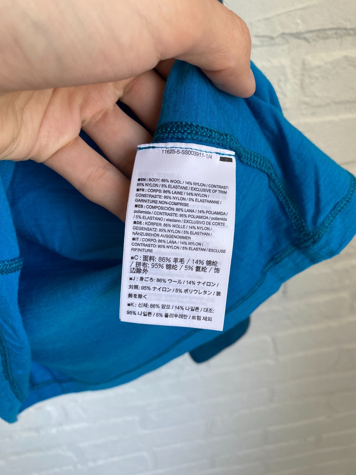 Arc'teryx merino wool long sleeve nylon sleeve t-shirt size XL gallery