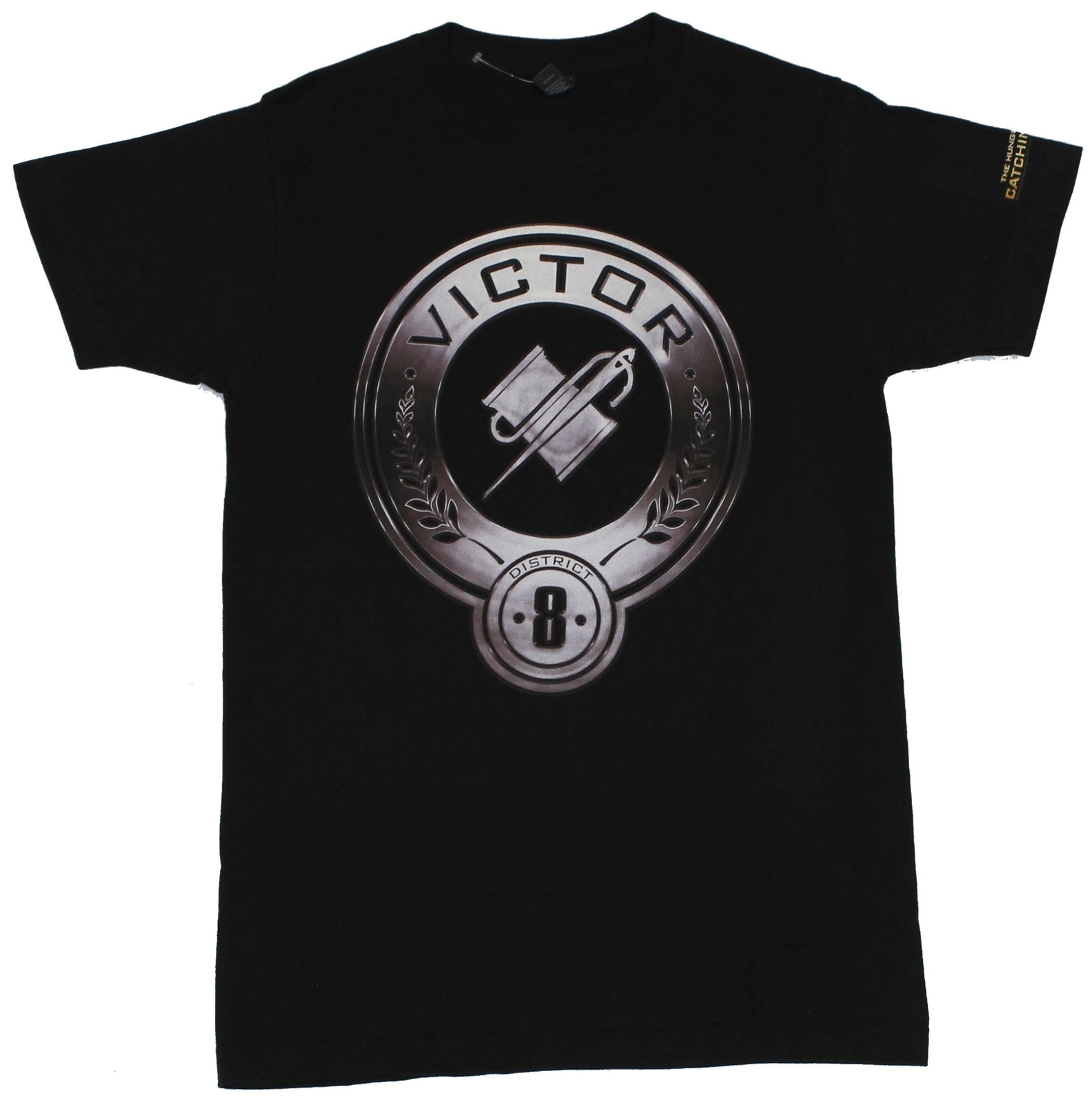 The Hunger Games Adult New T-Shirt - District 8 Thread and Needle Pic gallery