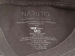 Naruto Shippuden Six Paths Sage Mode T-Shirt Black Medium Shirt Anime Top