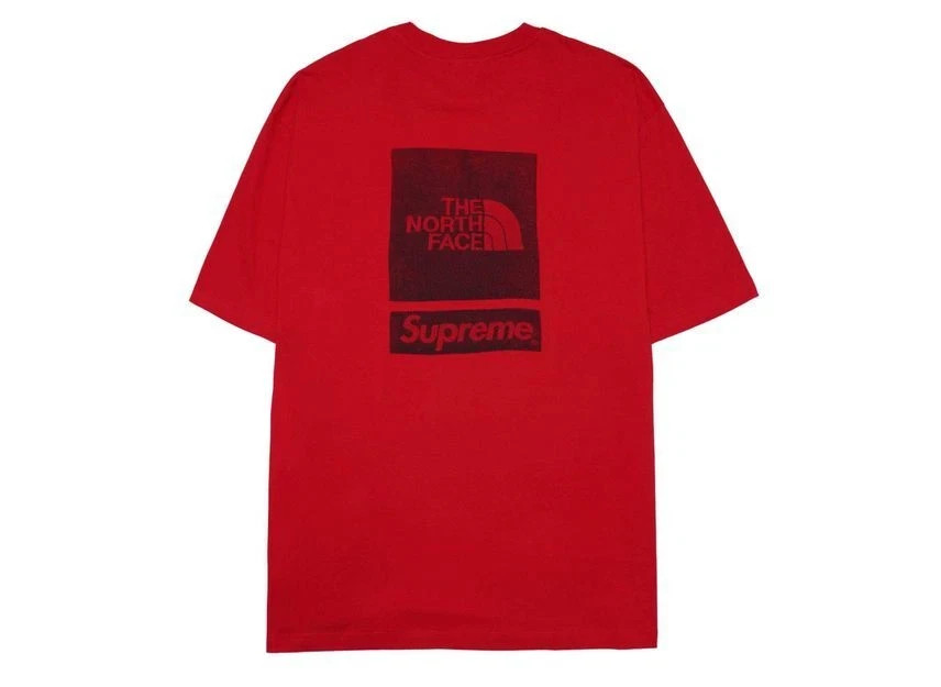 Supreme The North Face S/S Top Graphic Tee,SS24 Red,Size Large gallery