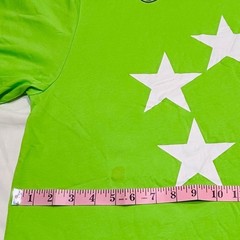 Nike Field General Quarterback Tee Mens Large Lime 5 Stars 623426-313 Imperfect