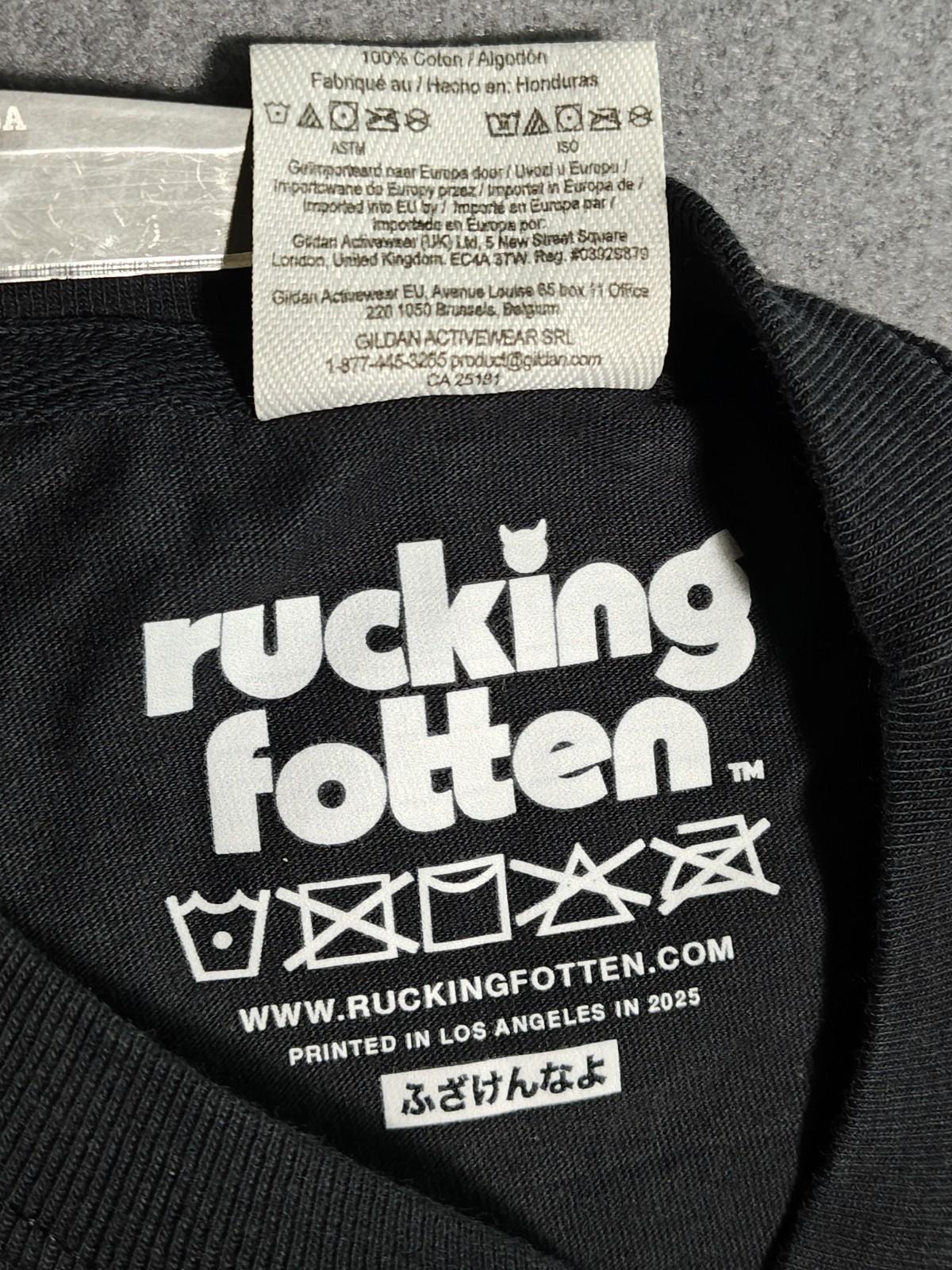 Rucking Fotten Maniac T-shirt Sz XL Horror "I Warned You" New Unworn gallery