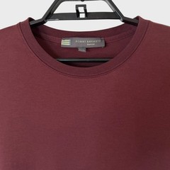 Robert Barakett Georgia Long-Sleeve Crewneck Shirt Red Mens XXL 100% Pima Cotton