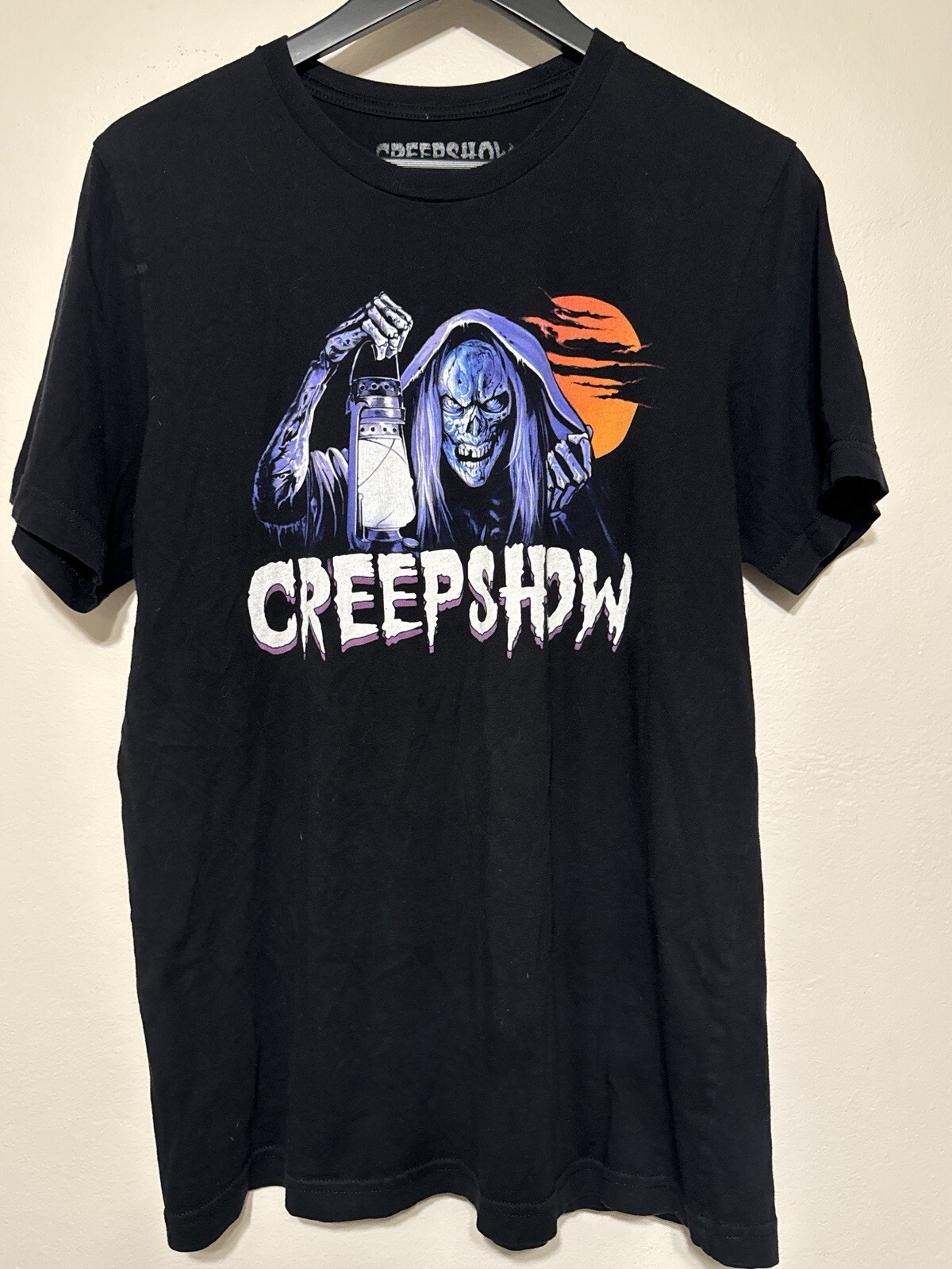 Fright Rags Creepshow Horror Movie T Shirt Black Graphic Tee Size L