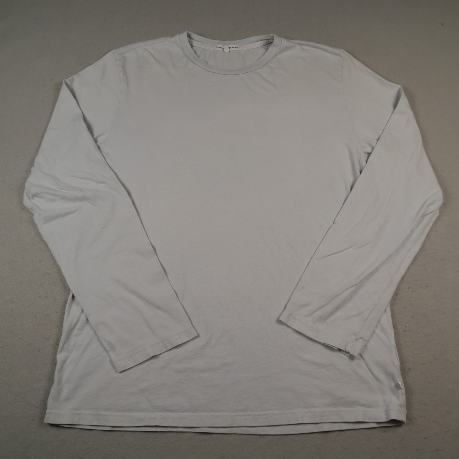 James Perse Standard T-Shirt Mens Size 2 Cotton Long Sleeve Tee Made USA
