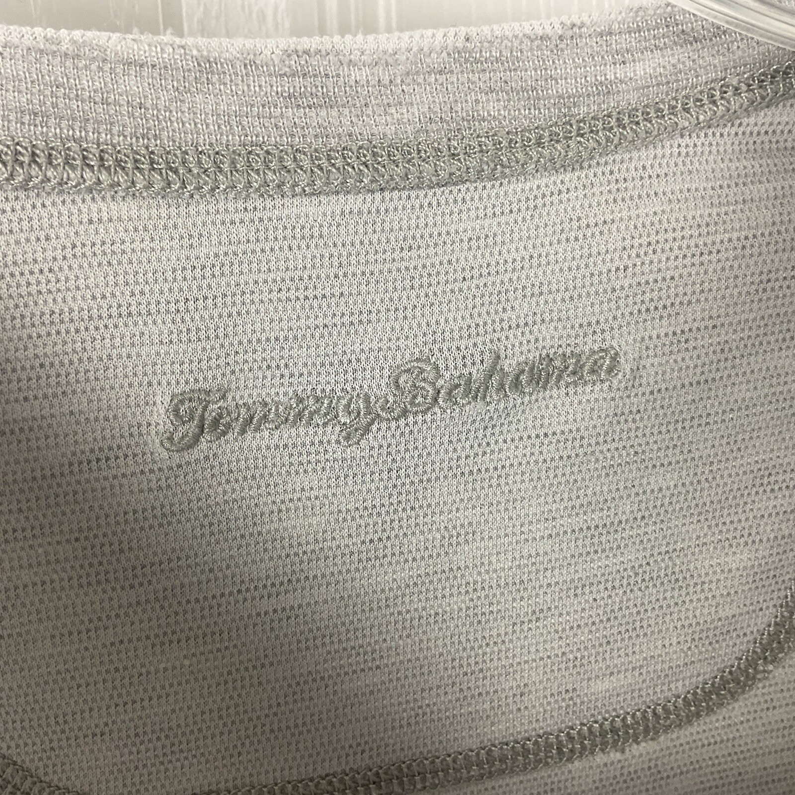 Tommy Bahama Men’s Gray Tencel Lyocell/Polyester Distressed Crew Neck Tee XXL gallery