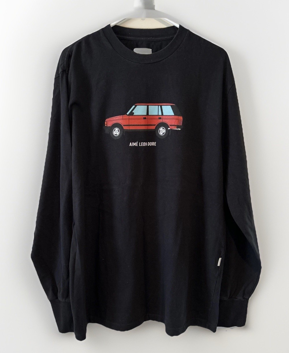 Aime Leon Dore Range Rover Utility Tee Shirt Long Sleeve Car Black XL gallery