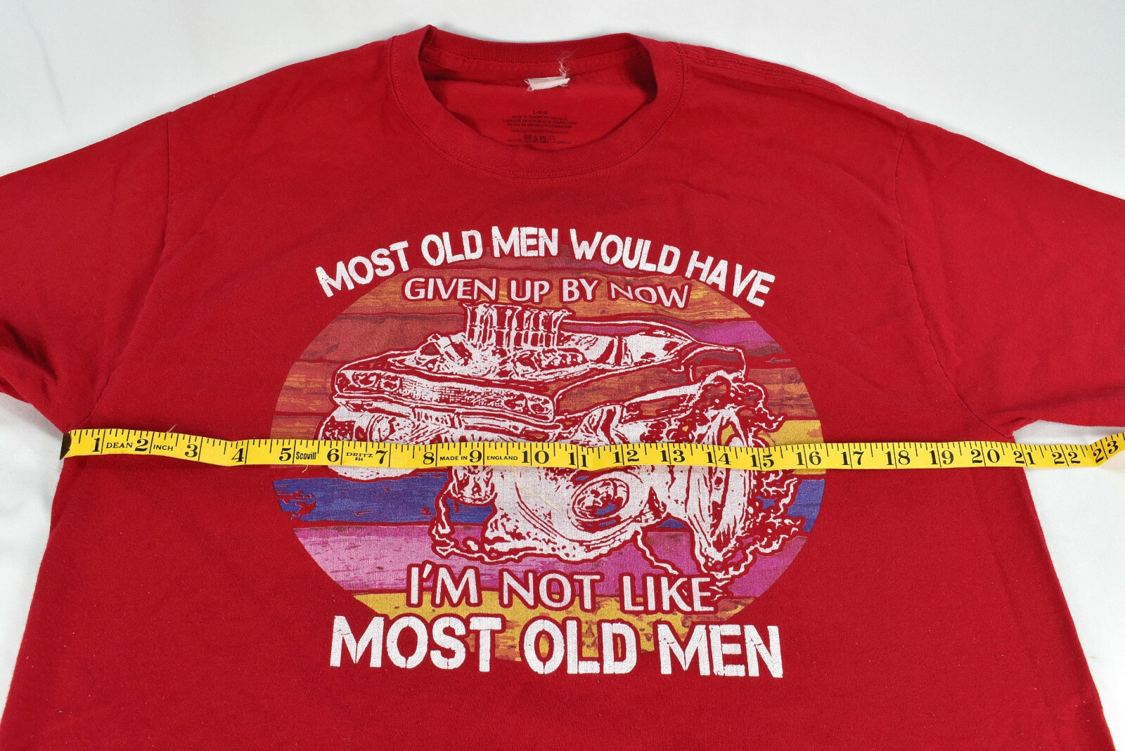 Hot Rod Most Old Men Would Have Given Up By Now Tee Shirt Large gallery