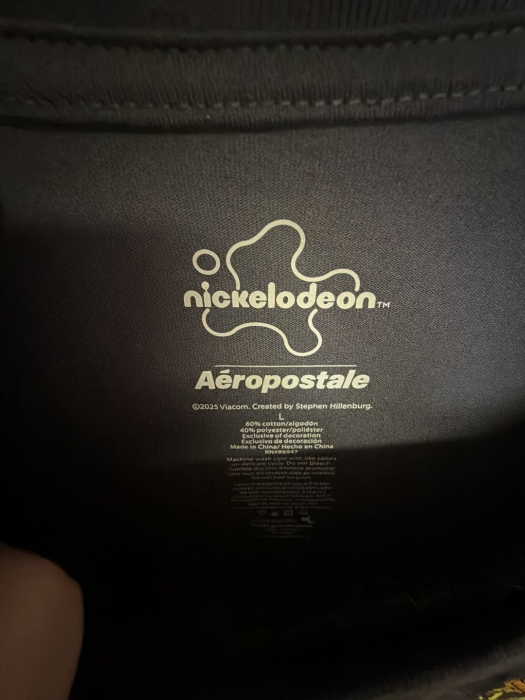Aéropostale x Nickelodeon SpongeBob SquarePants Pirate Embroidered Tee gallery
