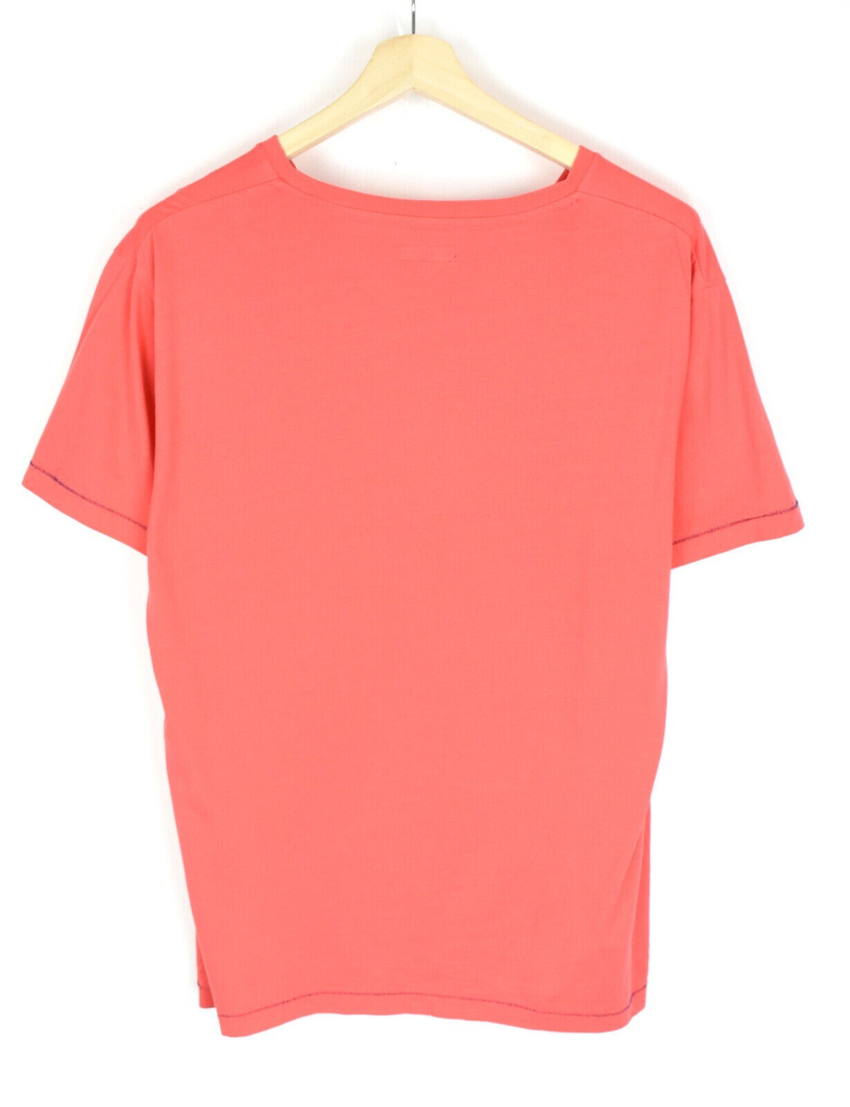 GANT T-Shirt Mens XL Short Sleeve Crew Neck Logo Stretch Jersey Red gallery