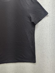 Ted Baker Shirt Mens Medium Black Crew Neck Modal Cotton Short Sleeve Tee