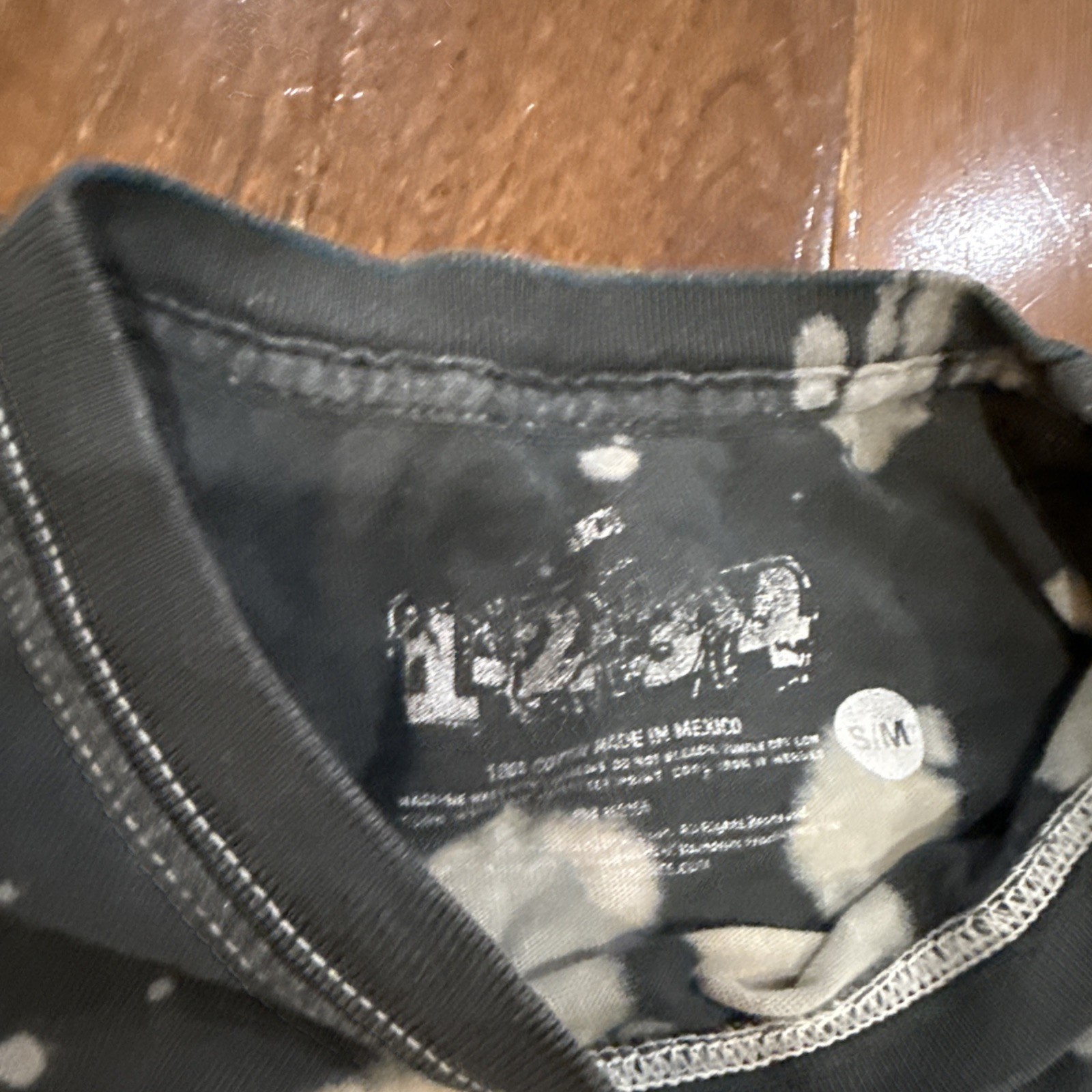 RAMONES ROCK N ROLL HIGH SCHOOL T SHIRT Punk Black Gray S/M Tie Dye Splatter gallery