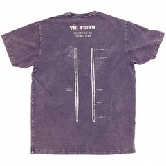 Vic Firth Limited Edition Cotton Technical T-Shirt – Washed Purple
