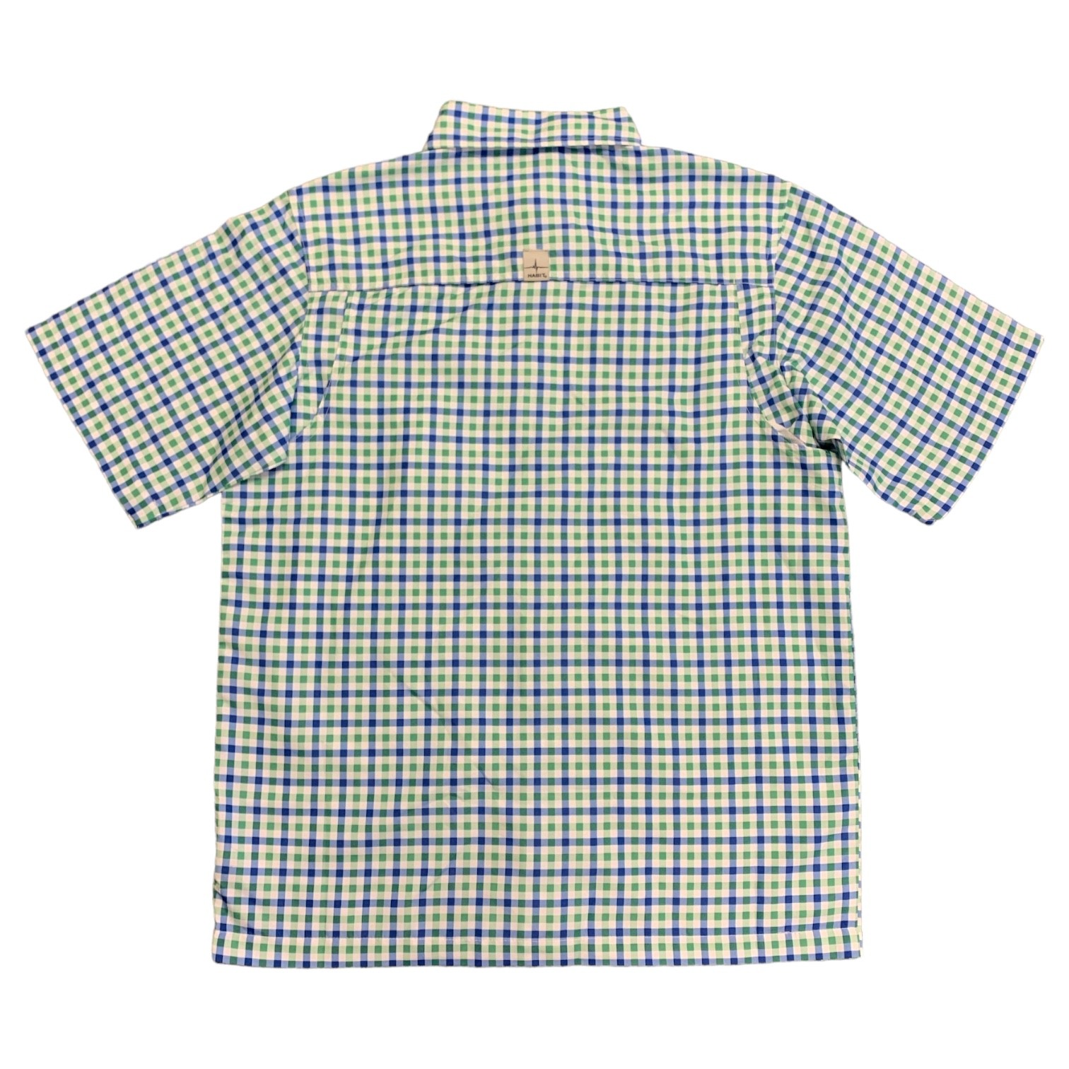 Habit Men's Short Sleeve Blue Springs 40+ UPF Quick Dry River Shirt, TS10479 gallery