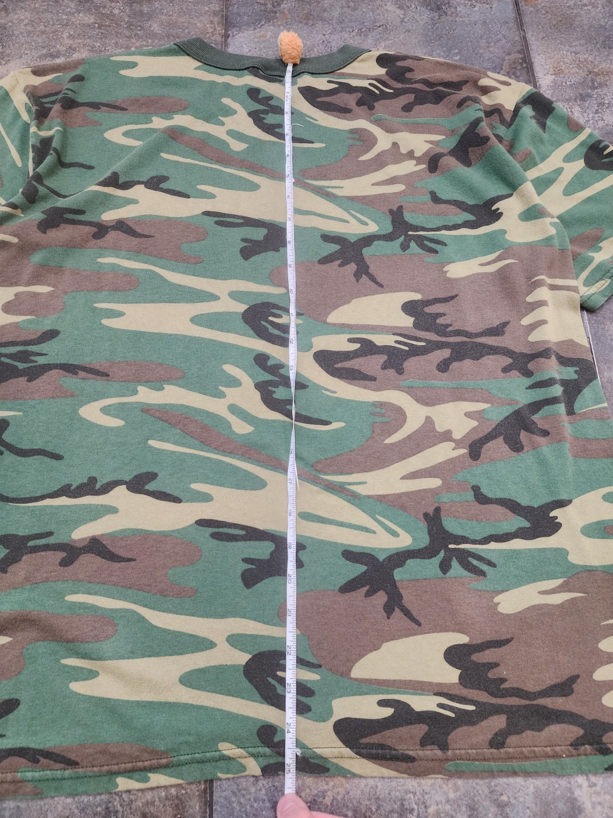 Vintage 90s Rothco XL "I Was Issued" Army Woodland Pink Camo T Shirt gallery