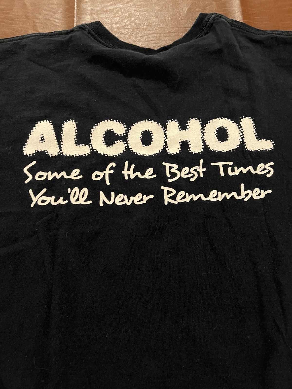 Braid Paisley Alcohol Band Shirt - Dual Sided - Size Large gallery