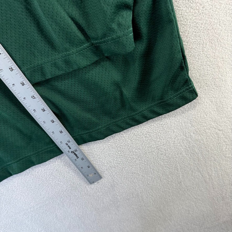 Vintage CCM Hockey Jersey Mens 2XL Green Blank Front Training 45 Long Sleeve 90s gallery