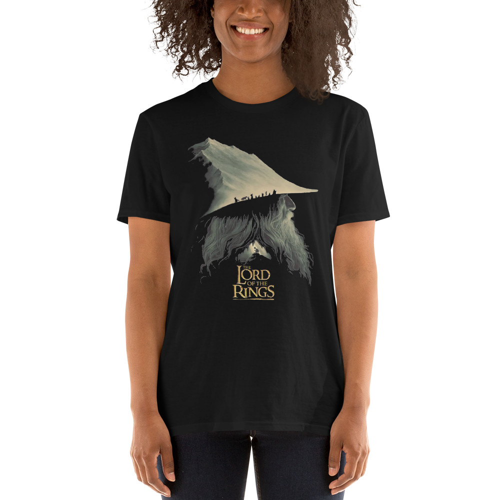SMOKING GANDALF, HOBBIT, LORD OF THE RINGS, PRINTED T-SHIRT gallery