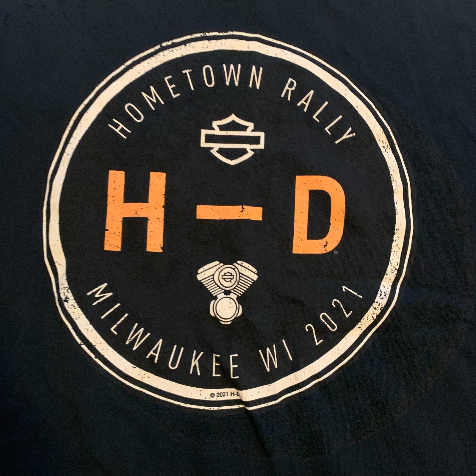 Harley-Davidson Hometown Rally Milwaukee WI Wisconsin 2021 Biker T-Shirt 2XL gallery