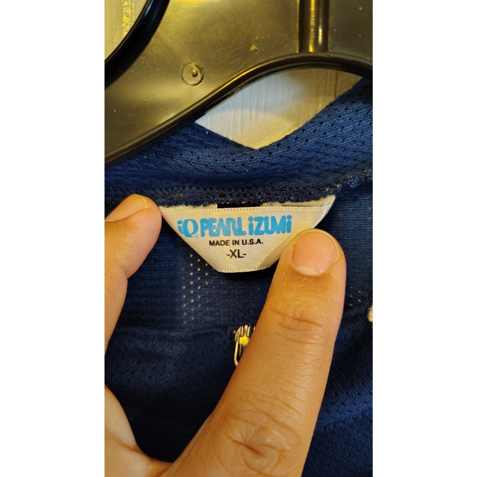 Pearl Izumi Blue half zip active wear short sleeve gallery
