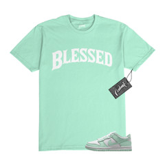 Dunk Low Mint Foam White Air Force 1 T Shirt to Match BW BLS