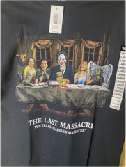 NWT- Texas Chainsaw Massacre “The last Massacre” 50th Anniversary Black Tee