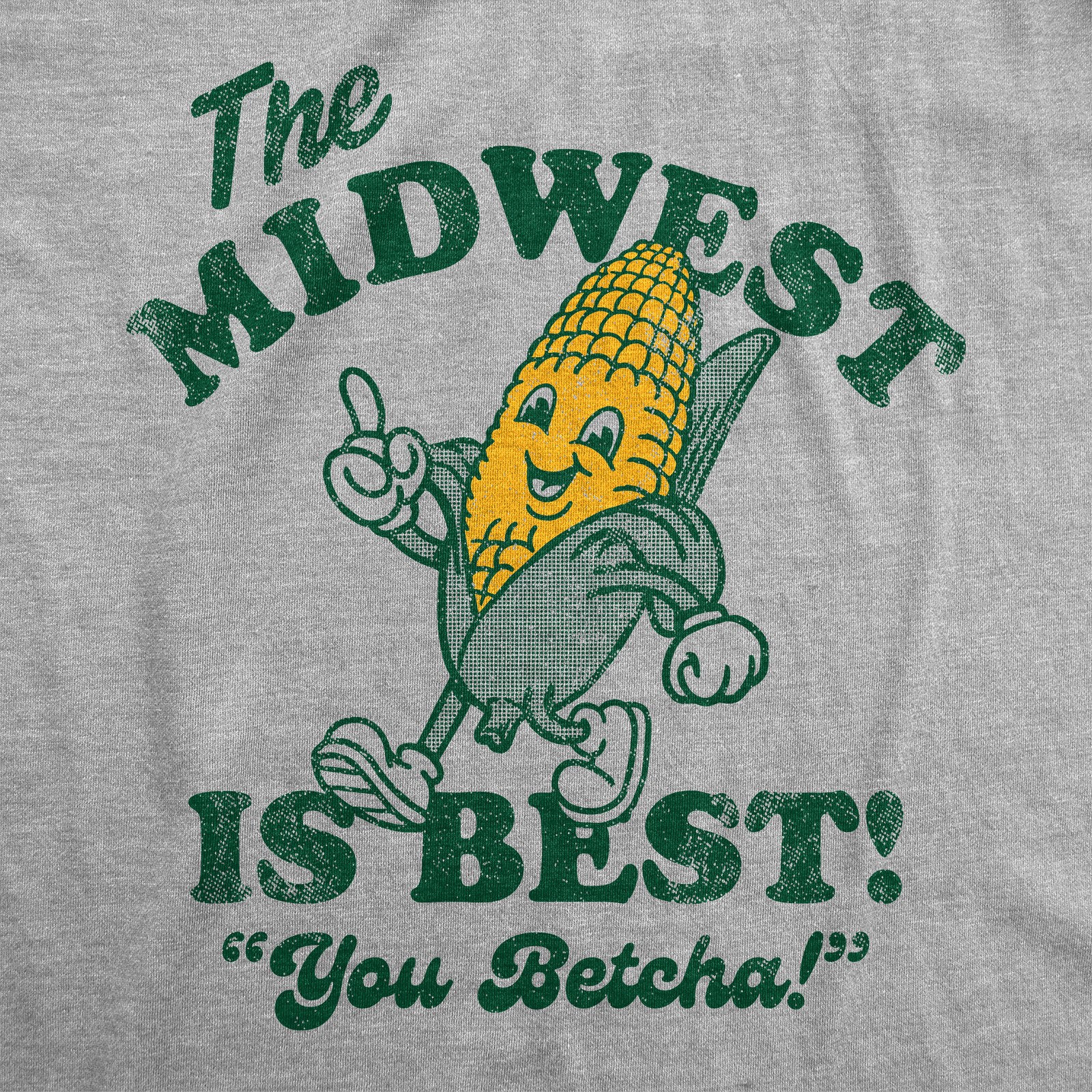 Mens Funny T Shirts The Midwest Is Best Sarcastic Western Graphic Tee for Men gallery