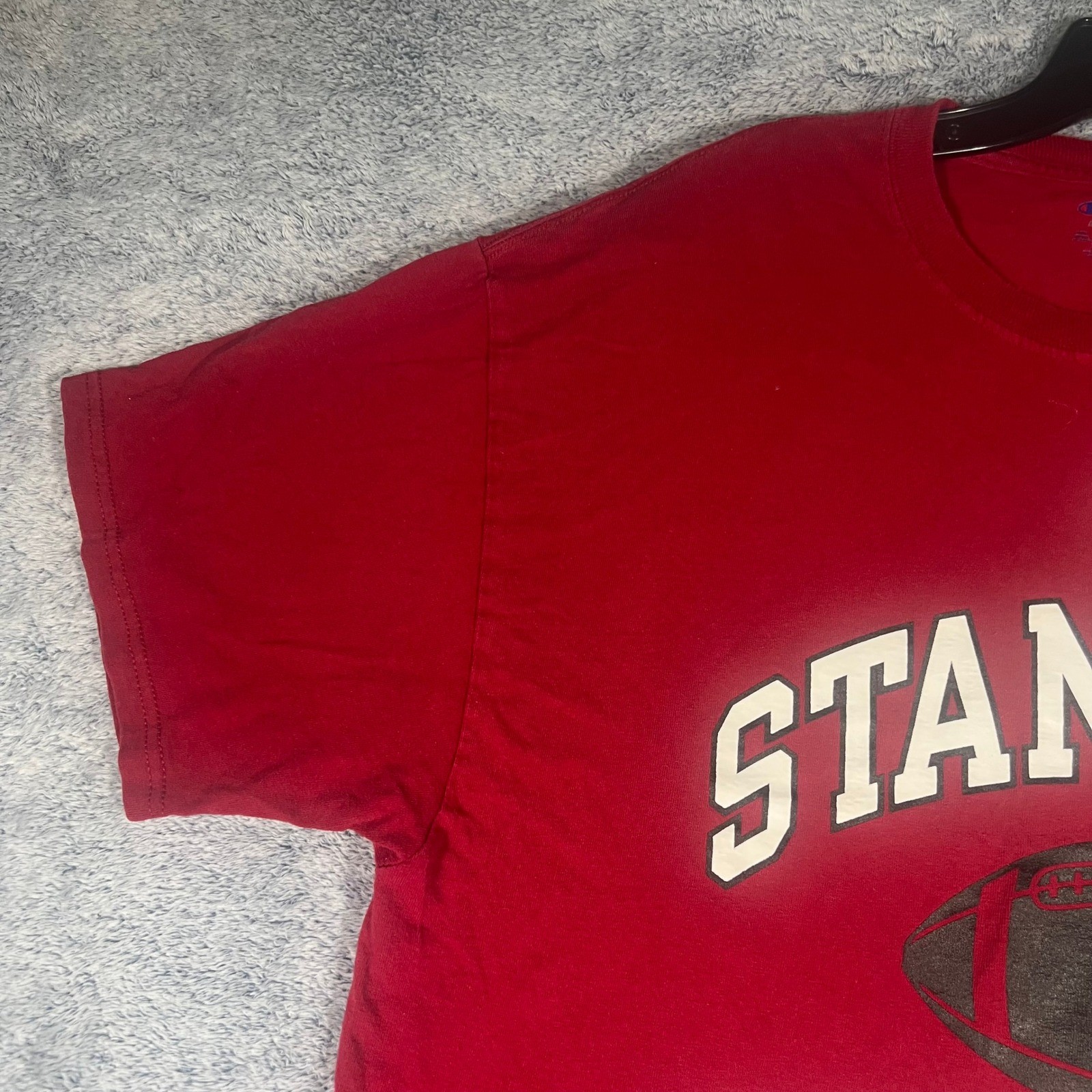 Champion Stanford Football T-Shirt Mens XL Red Pac-12 Short Sleeve Crewneck gallery