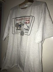 Vtg 1995 Wile E Coyote Roadrunner X Sams Club Heather Gray Graphic Tee Shirt
