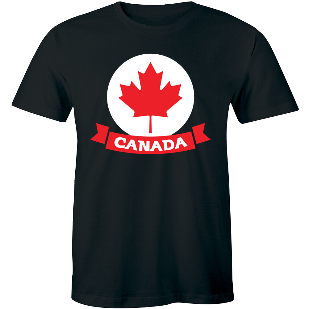Canada Pride Mens T Shirt Funny Patriotic Flag Retro Feel Canadian Maple Leaf