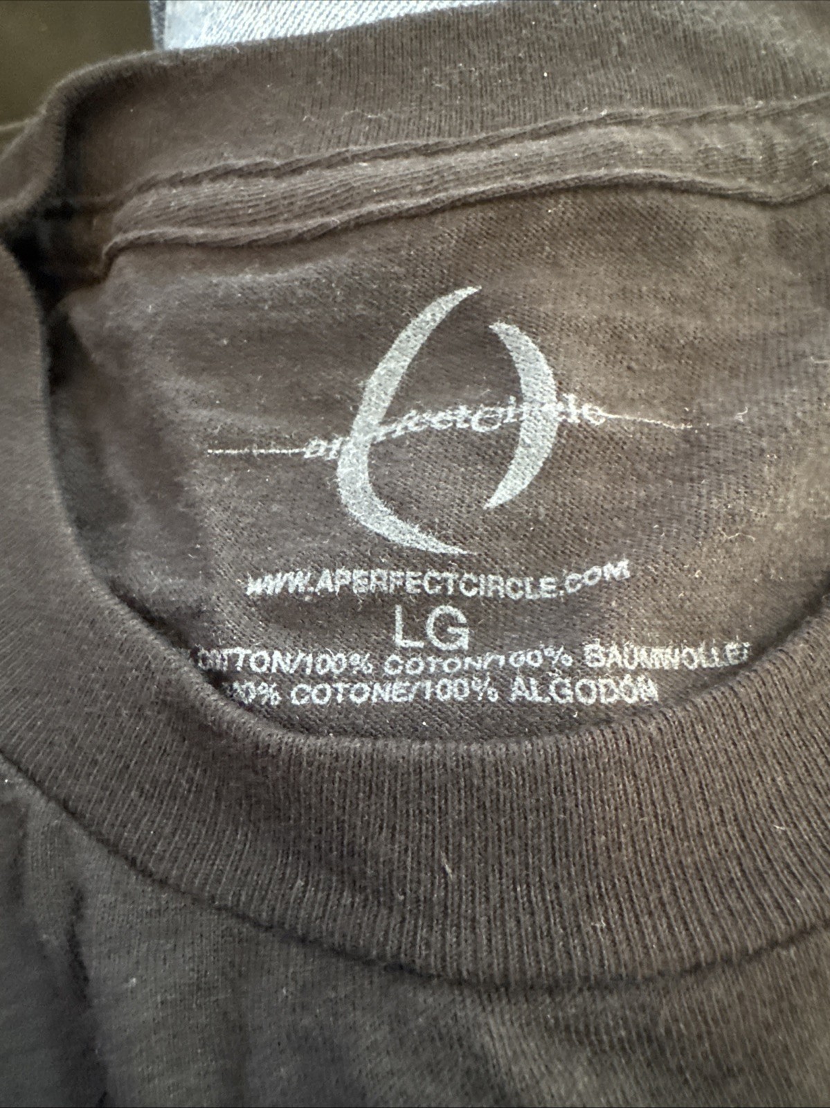 A Perfect Circle Eat The Elephant Large L Official 2018 Tour Shirt Tool New gallery