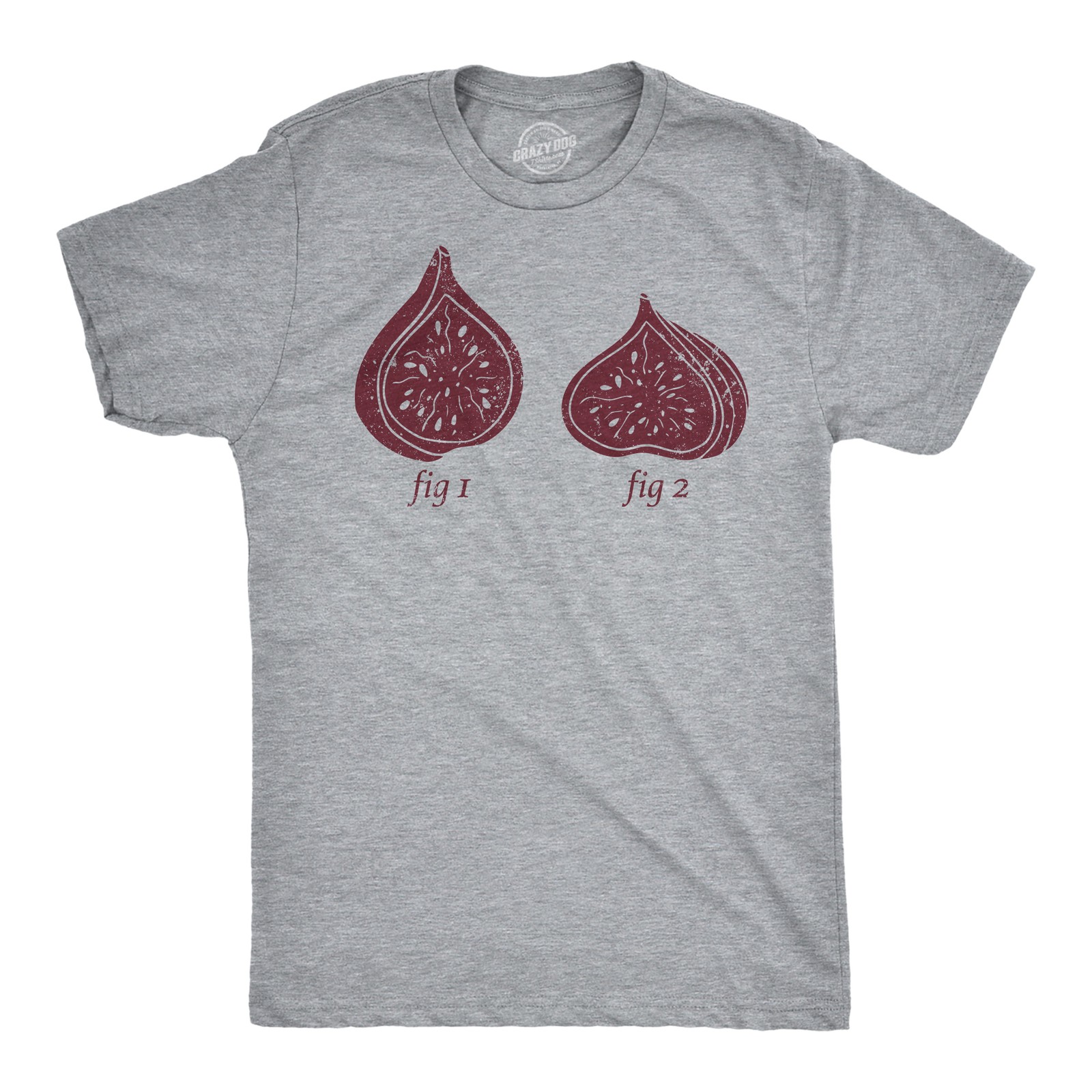 Mens Funny T Shirts Fig 1 Fig 2 Sarcastic Graphic Novelty Tee for Men gallery