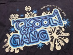 Kool & The Gang “Kool For The Holidays” Graphic T-Shirt Size LARGE L mens womens