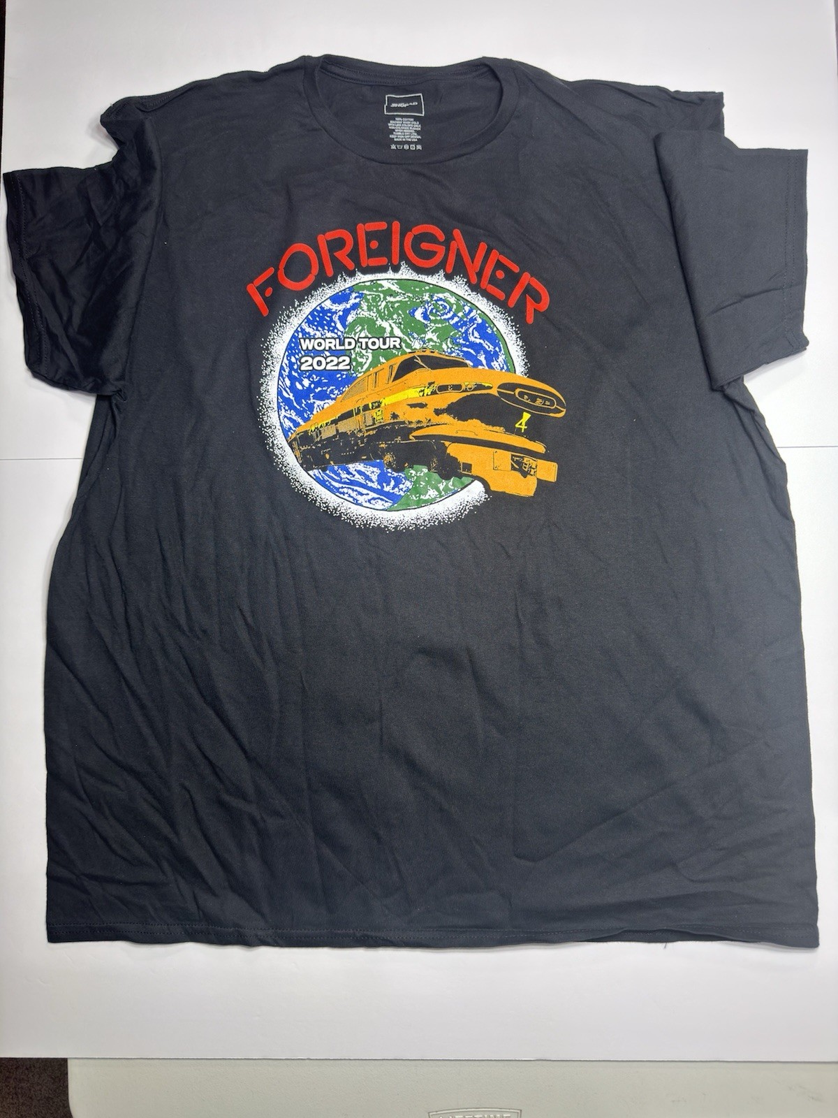 Foreigner 2022 World Tour Rock T- Shirt Size 2XL The Thread Shop NWOT